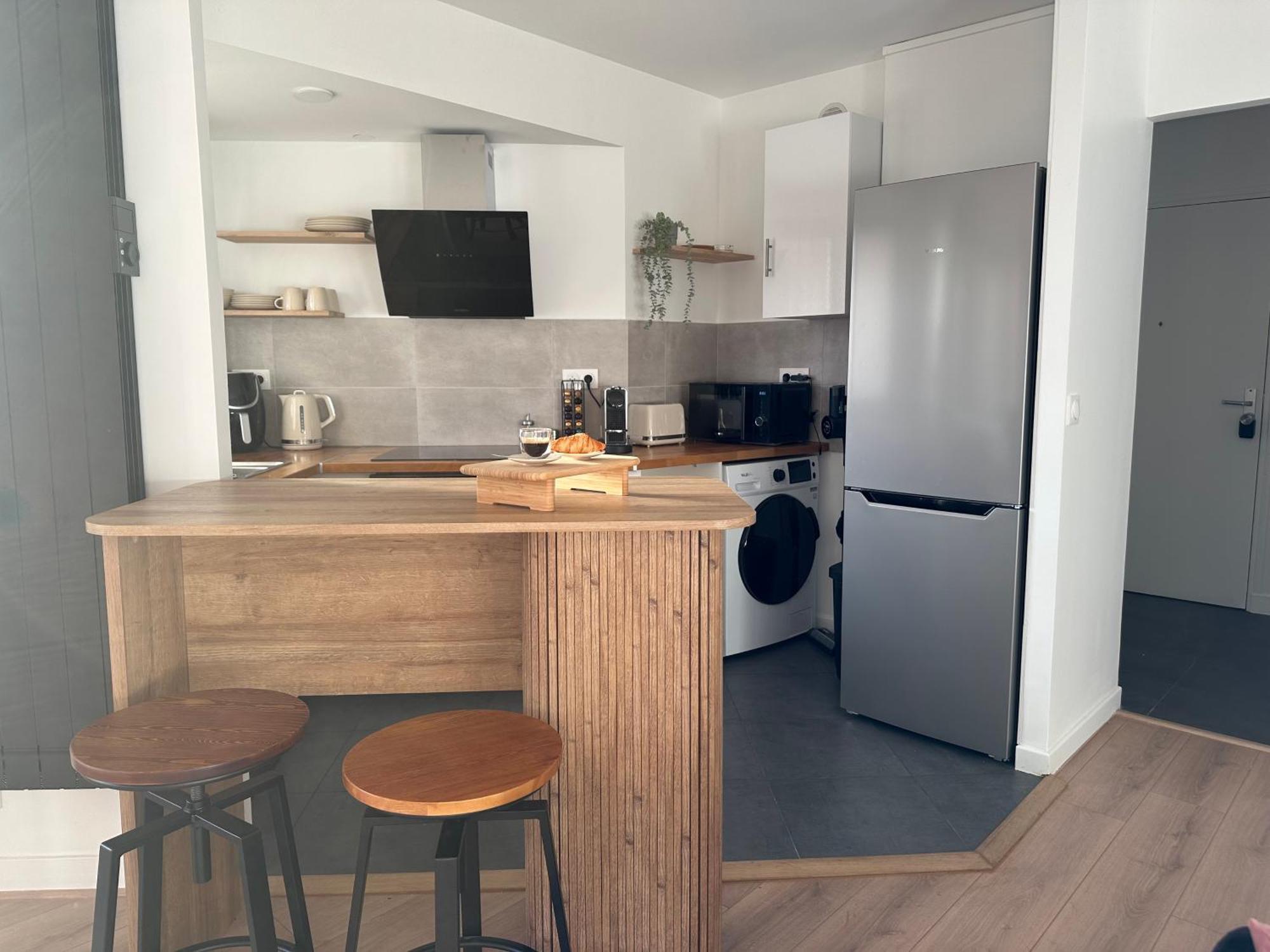 Appartement Proche Paris-Aeroport Cdg-Gare-Disney Villiers-le-Bel Eksteriør billede